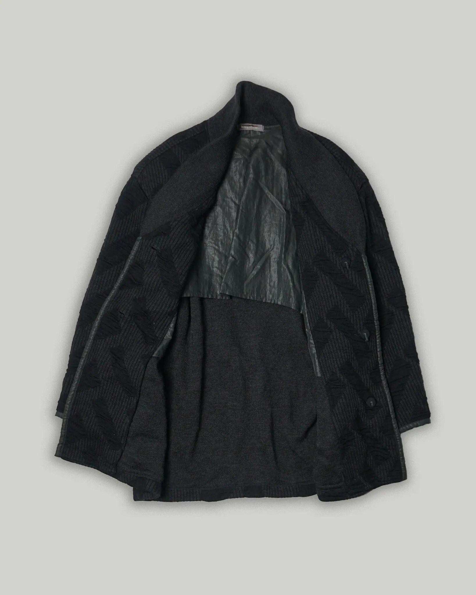 Black Shawl Coat