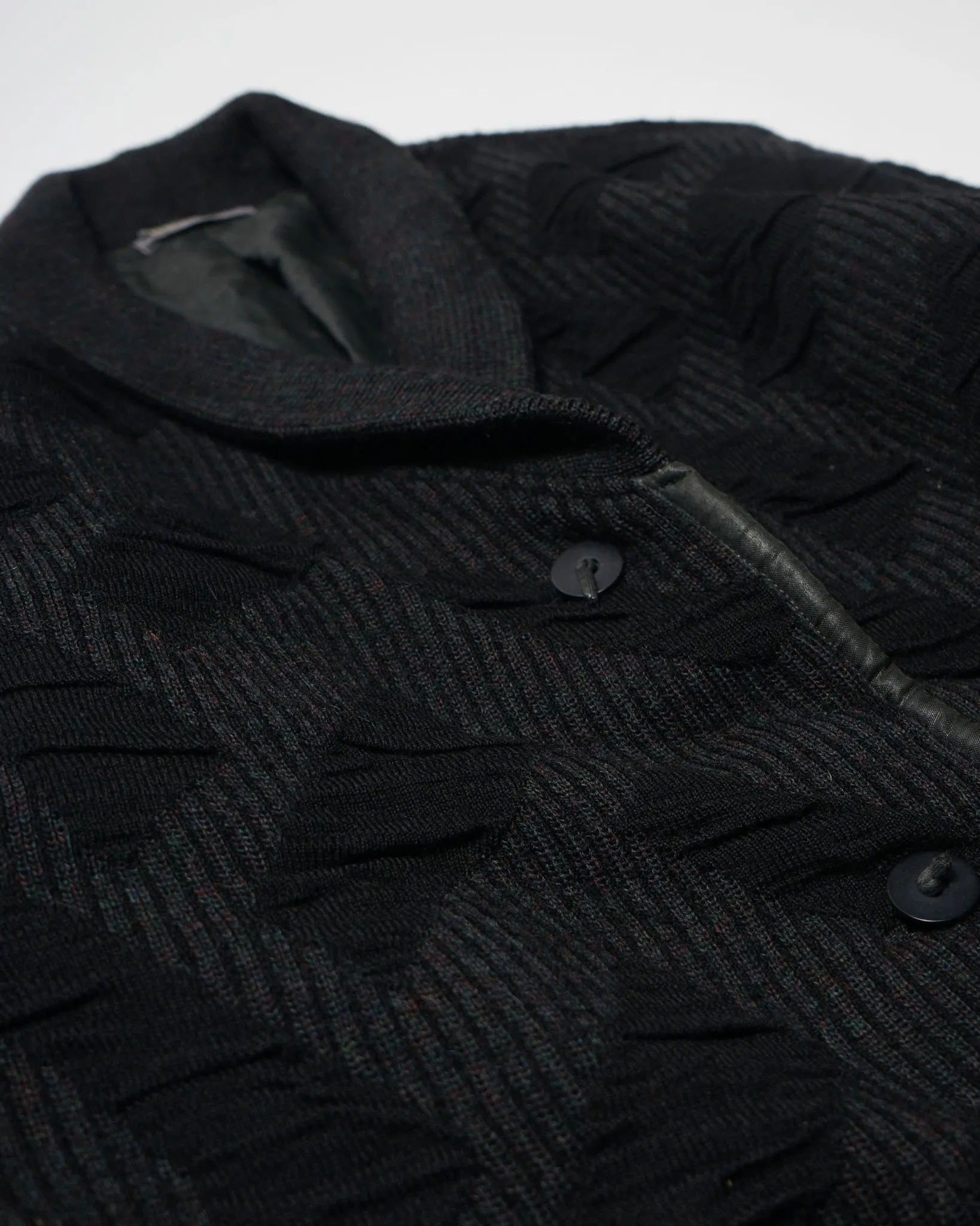 Black Shawl Coat