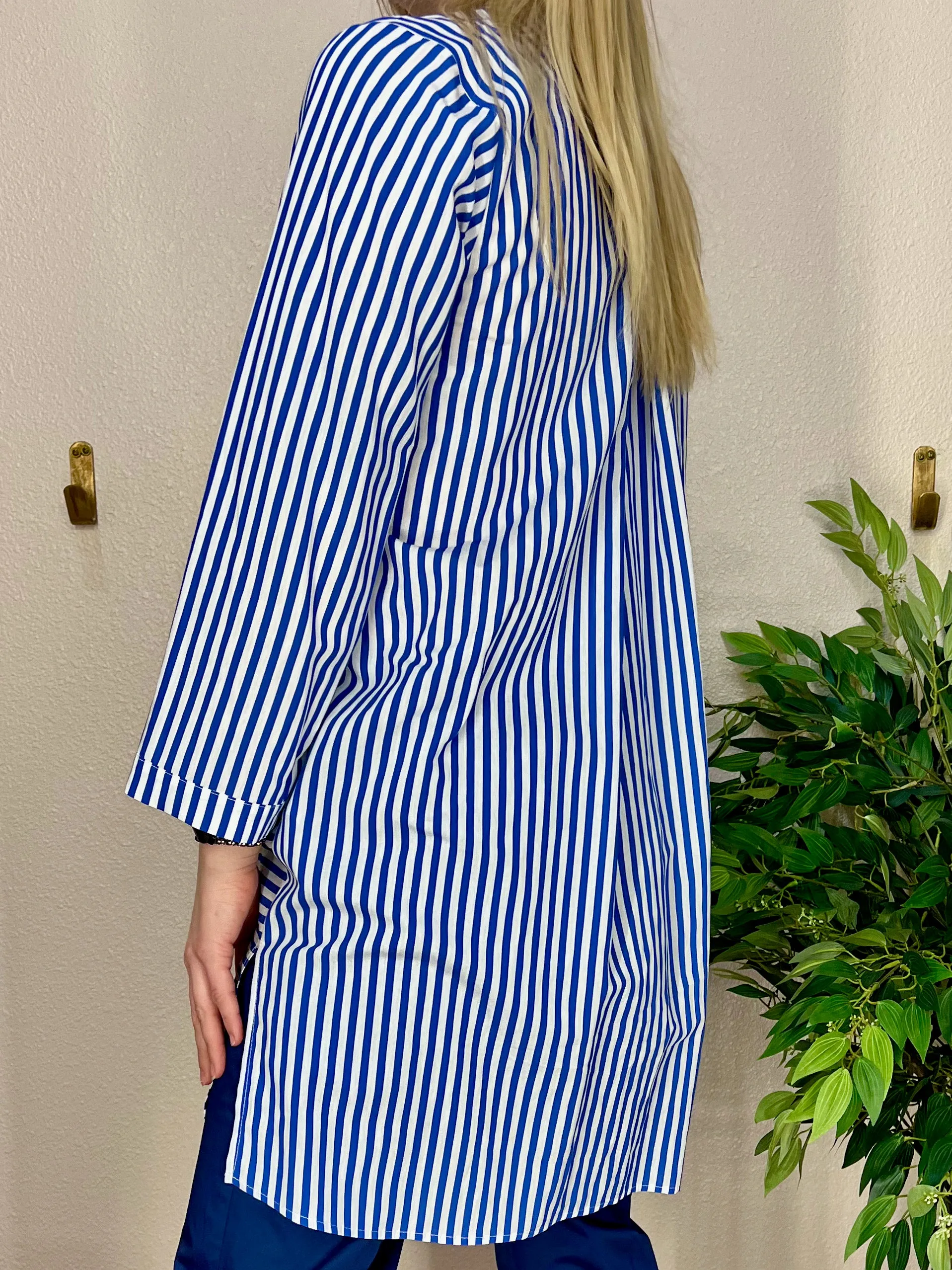Blue White Striped Tunic