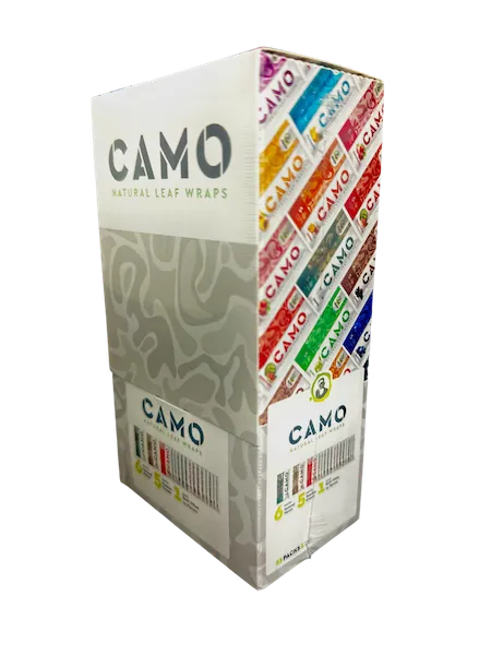 CAMO self-rolling wraps (variety pack)