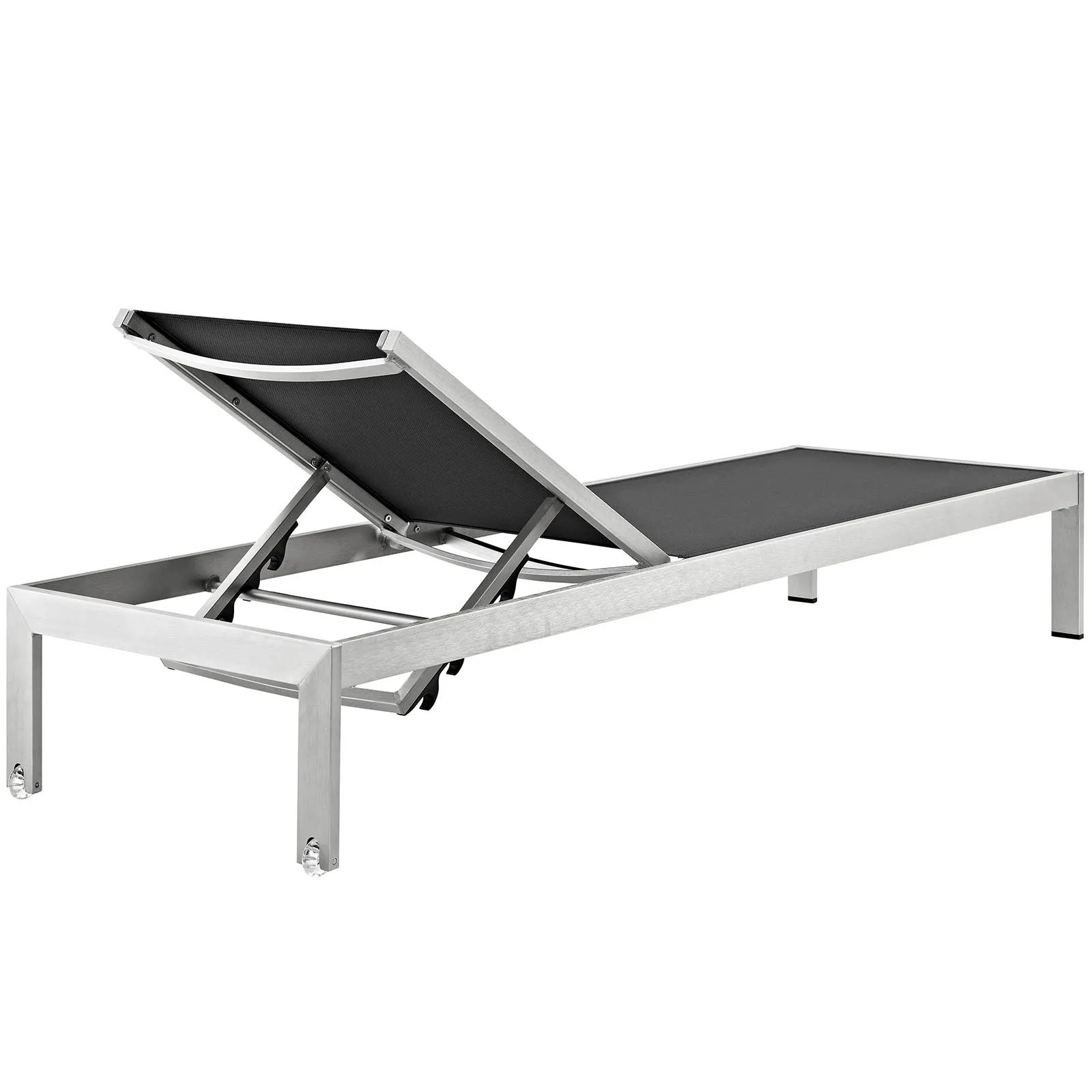 Coast Outdoor Patio Aluminum Mesh Chaise Set of 6