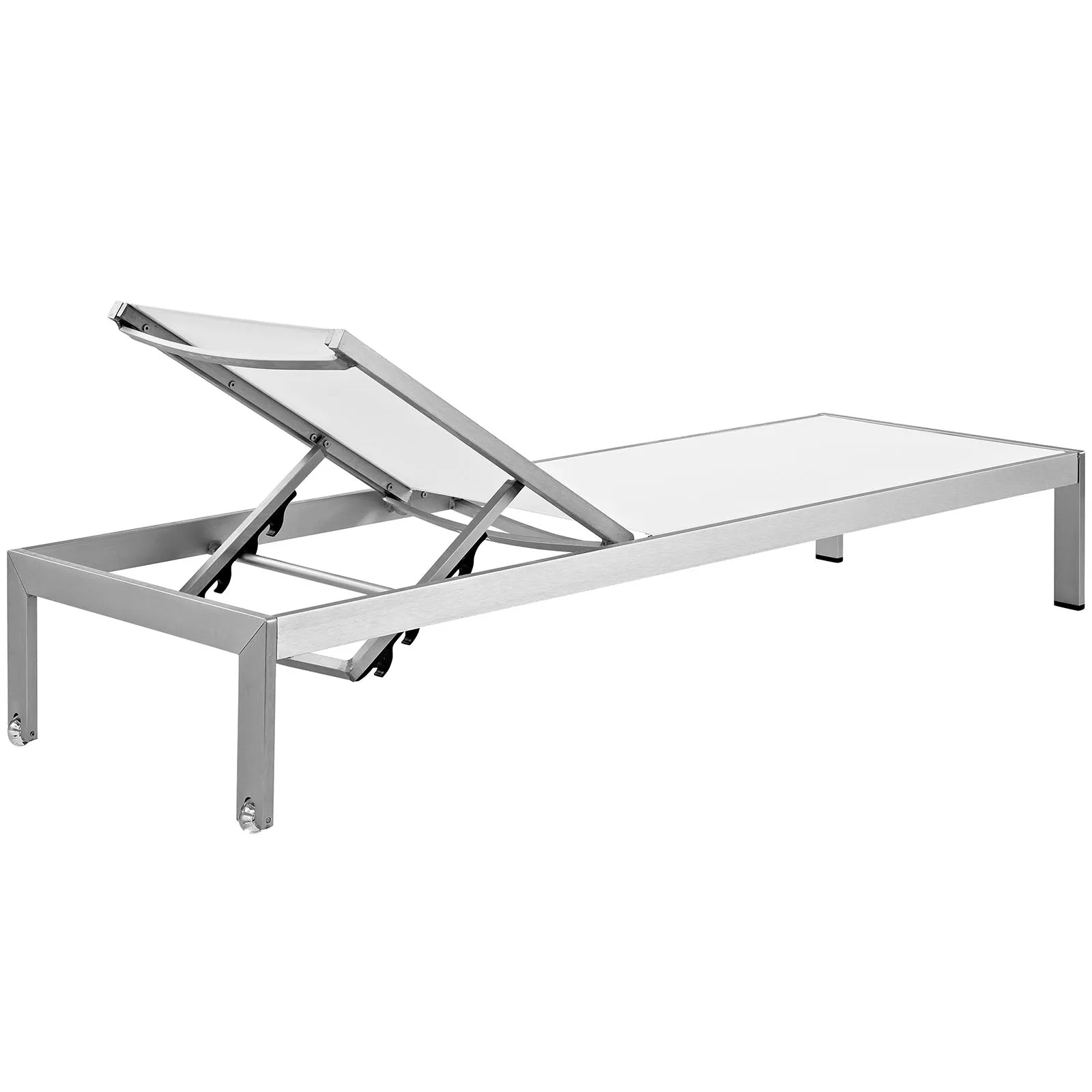 Coast Outdoor Patio Aluminum Mesh Chaise Set of 6