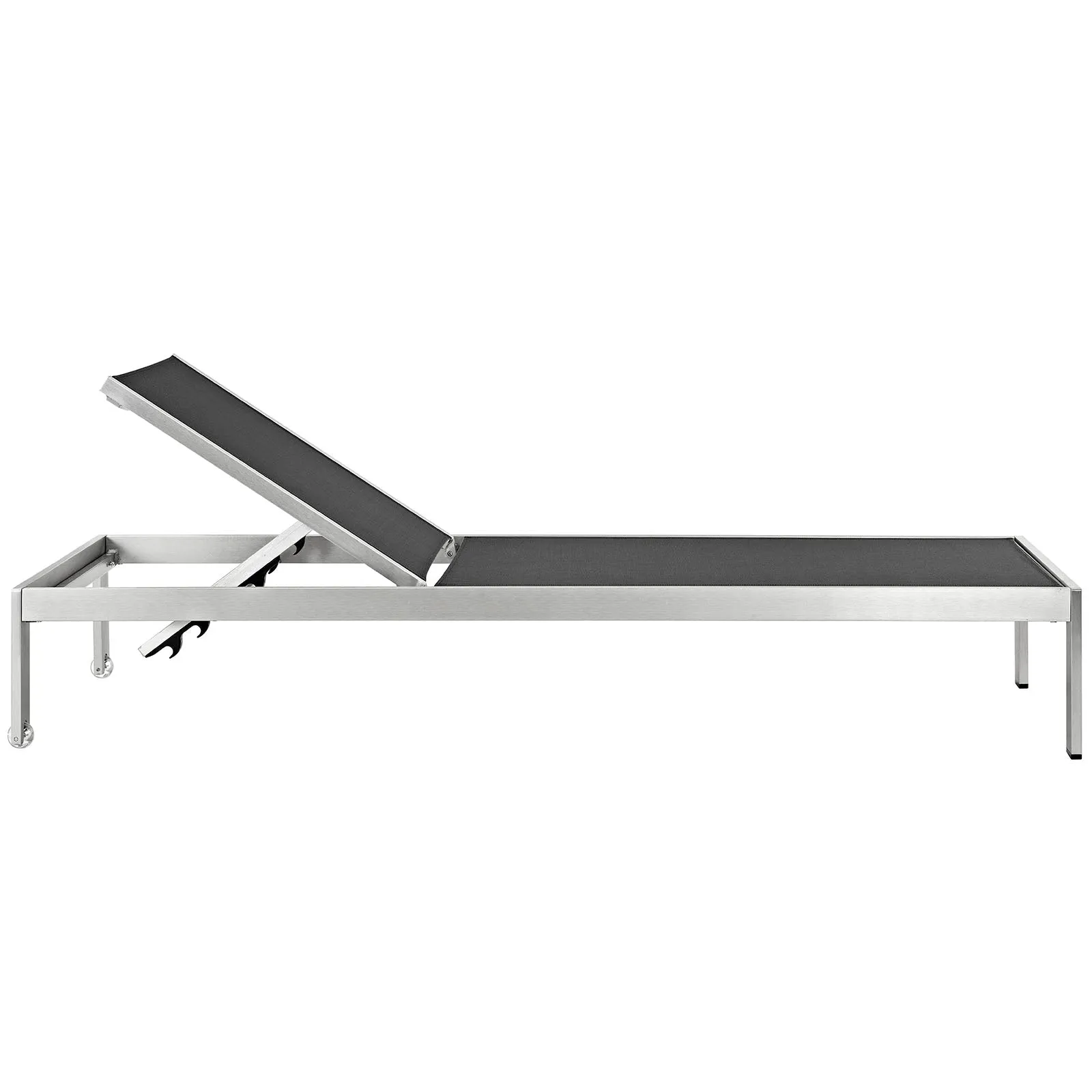 Coast Outdoor Patio Aluminum Mesh Chaise Set of 6