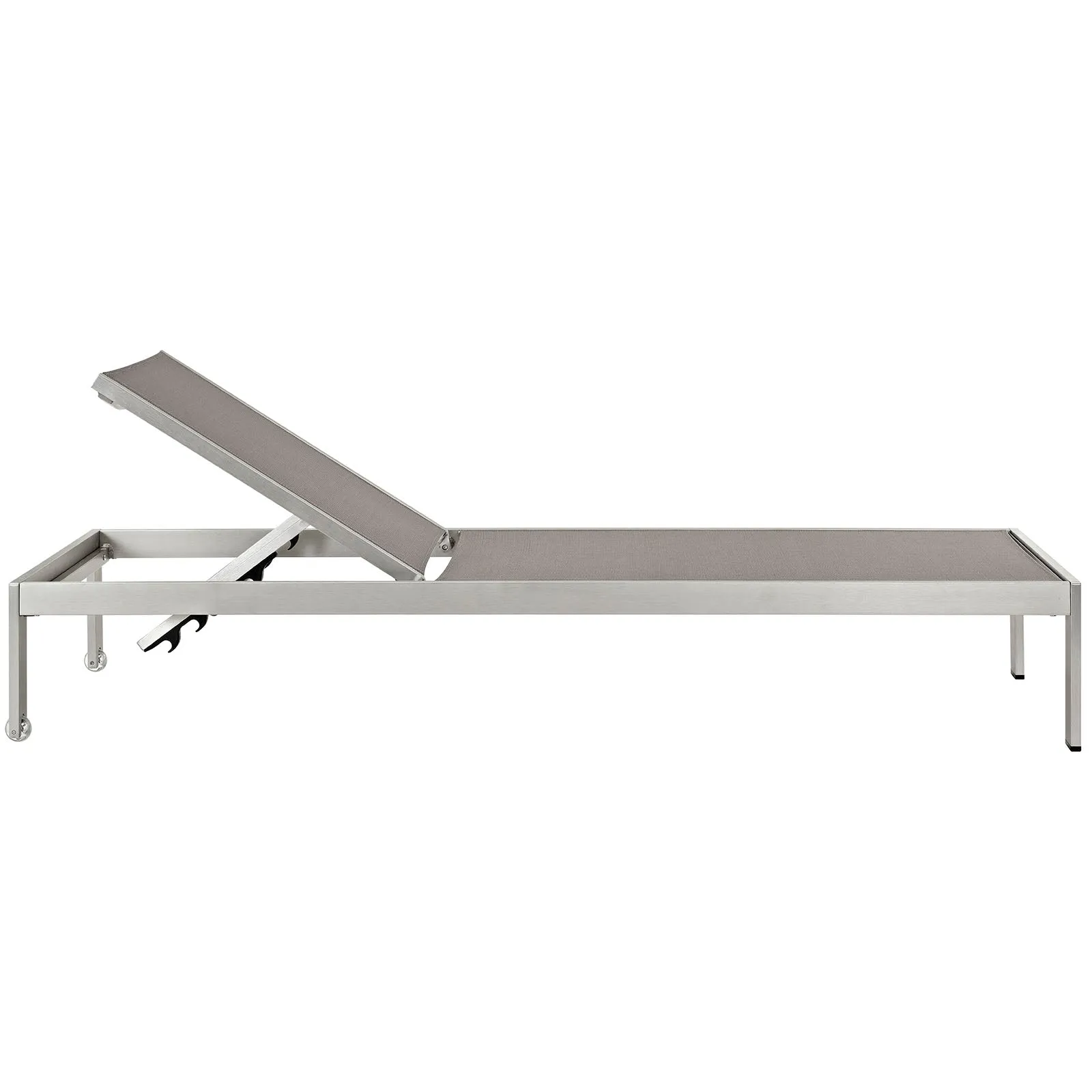 Coast Outdoor Patio Aluminum Mesh Chaise Set of 6
