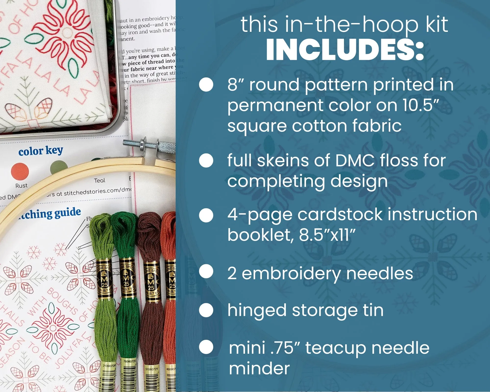 Deck the Halls Embroidery Kit