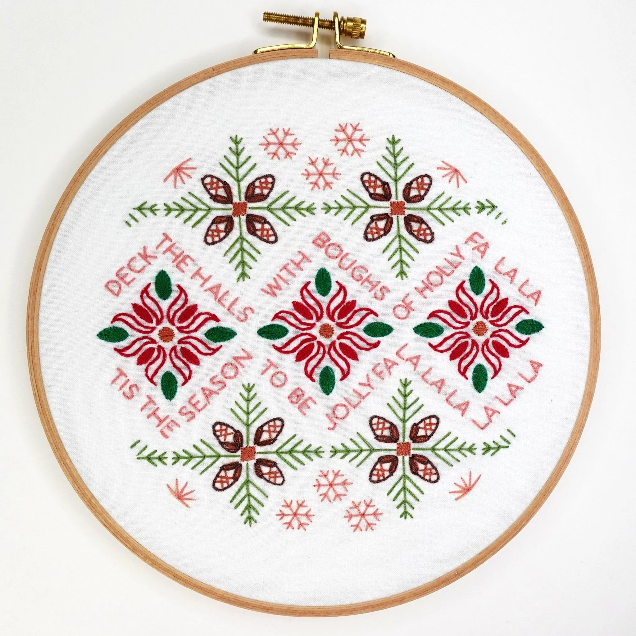 Deck the Halls Embroidery Kit
