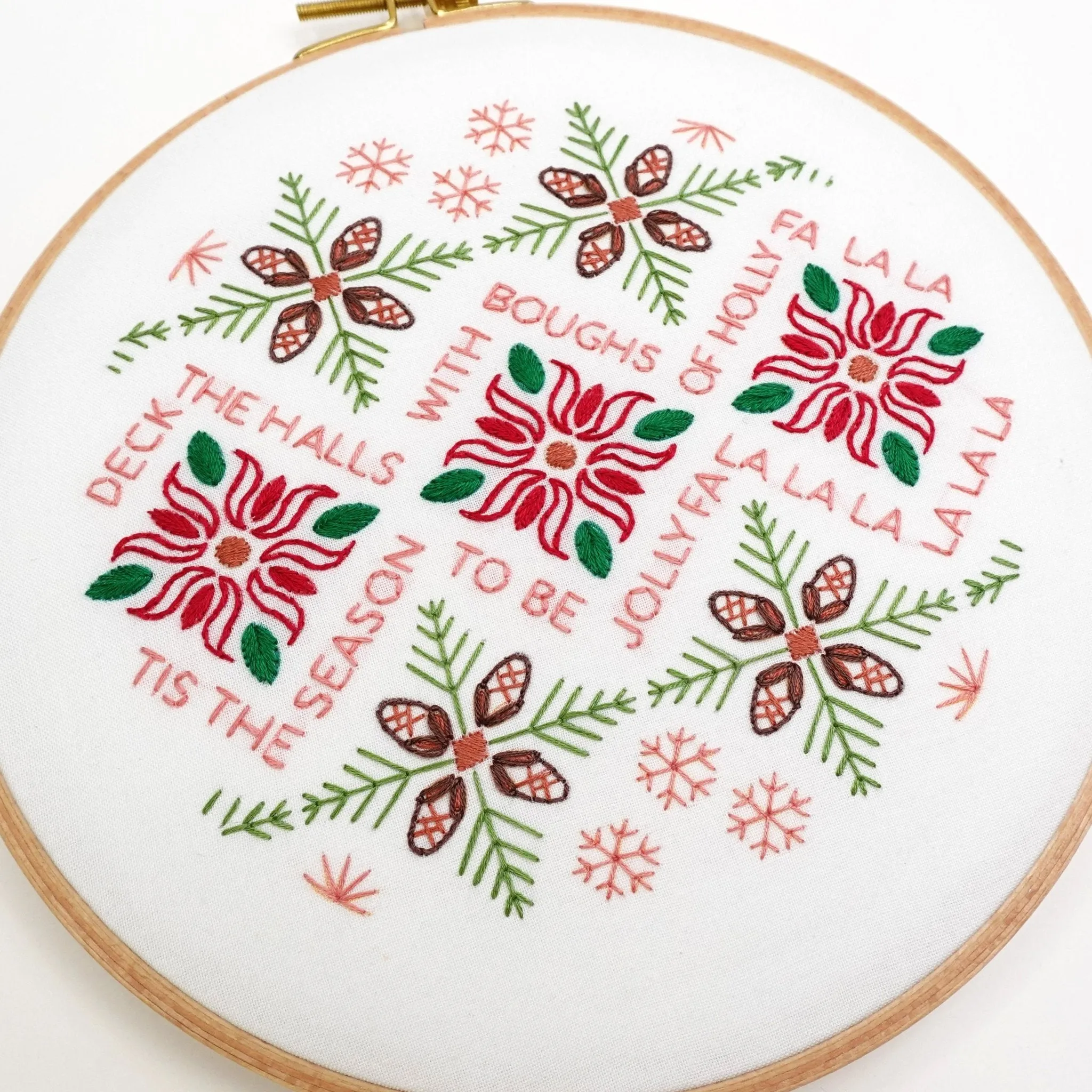 Deck the Halls Embroidery Kit