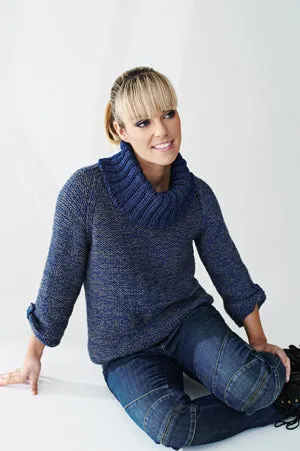 Easy Sweater with Separate Cowl