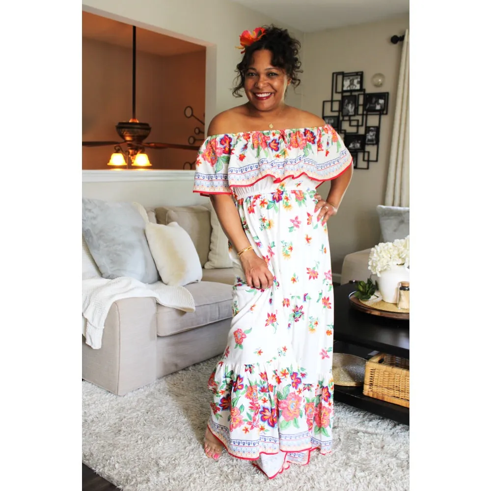 Exotic Fiesta Maxi Dress