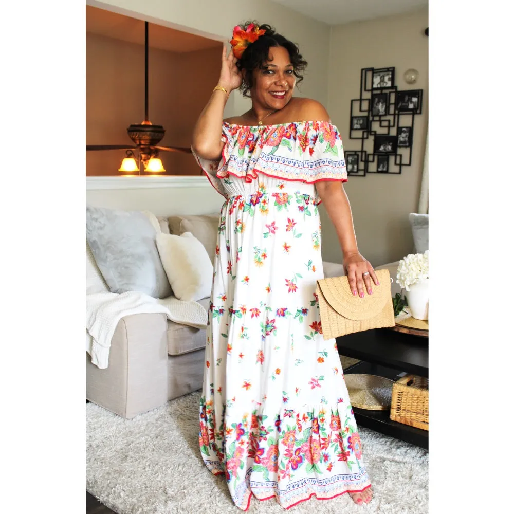 Exotic Fiesta Maxi Dress