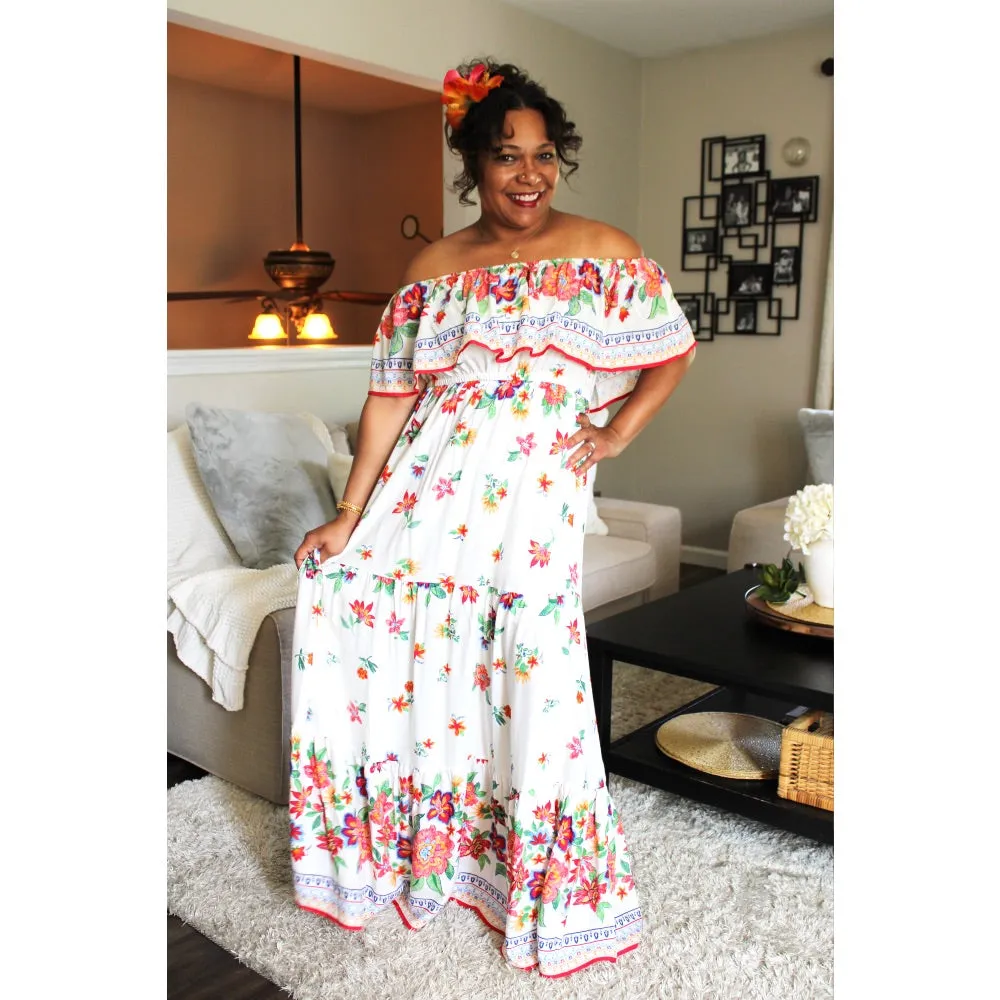 Exotic Fiesta Maxi Dress