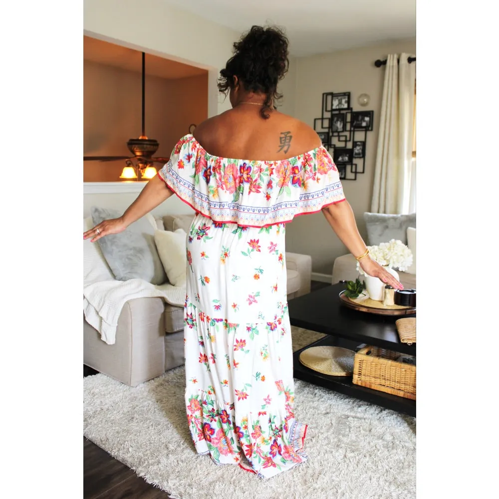 Exotic Fiesta Maxi Dress