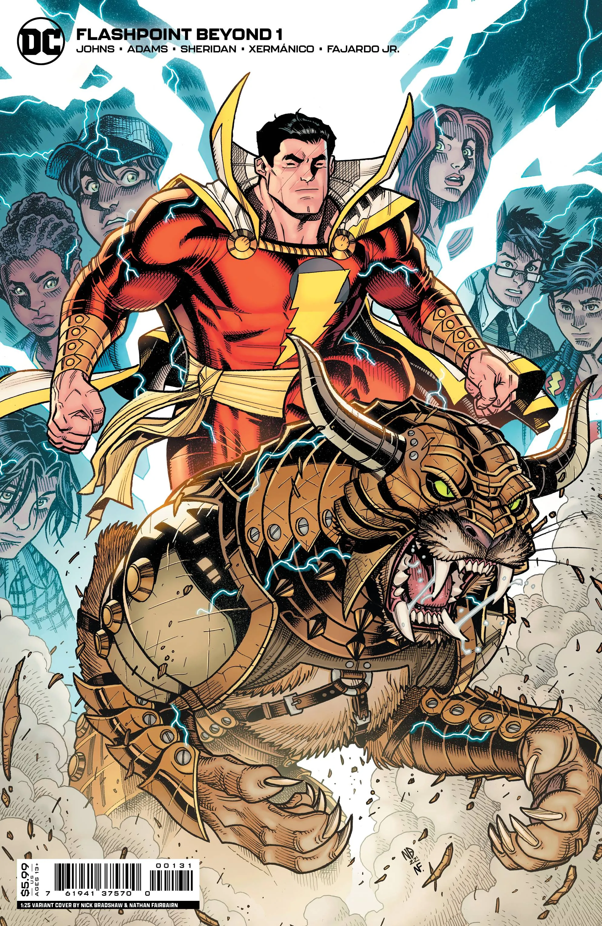FLASHPOINT BEYOND #1 CVR C 25 COPY FRANK CARD STOCK VAR