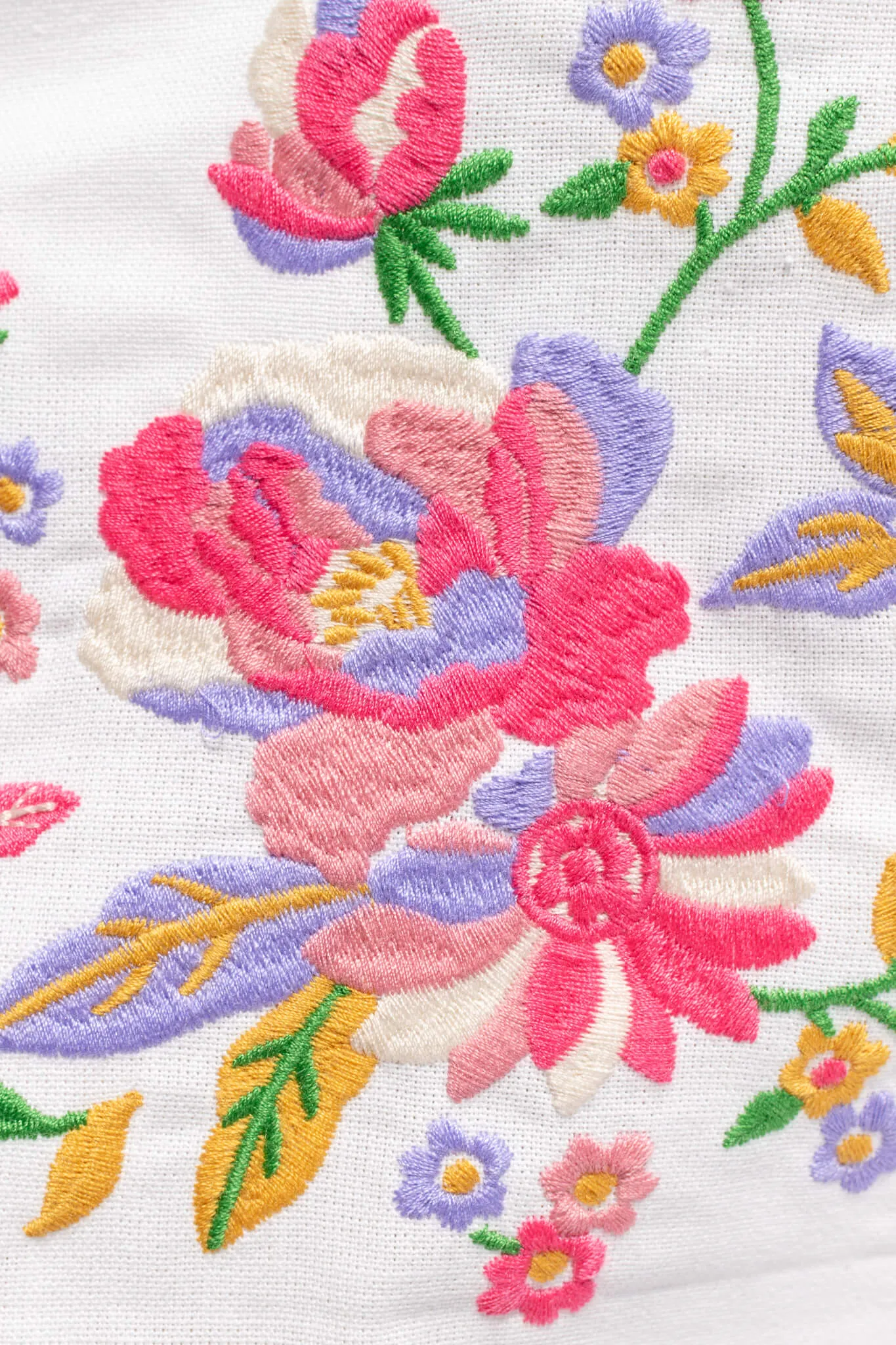 Florentina Embroidered Midi Dress