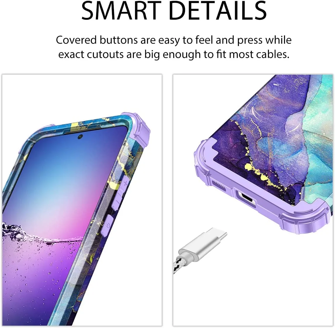 Galaxy S22 Plus 5G Three Layer Heavy Duty Shockproof Protective Case