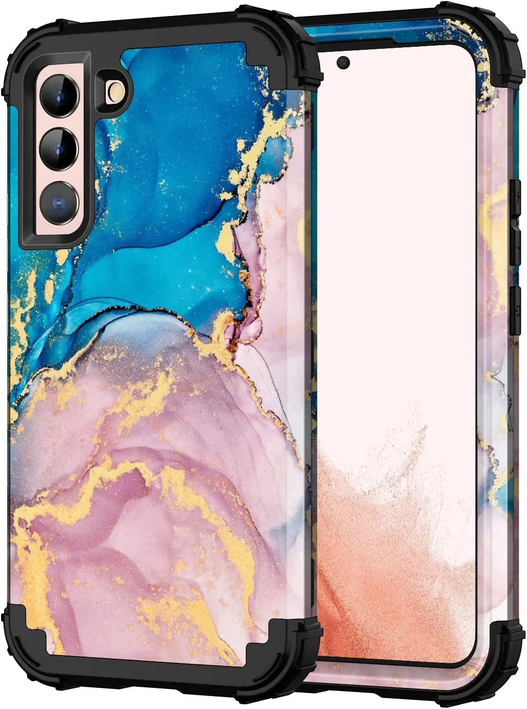 Galaxy S22 Plus 5G Three Layer Heavy Duty Shockproof Protective Case