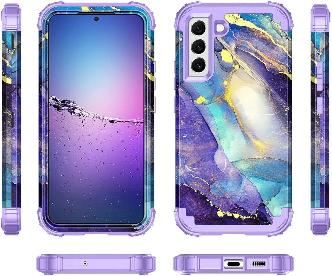 Galaxy S22 Plus 5G Three Layer Heavy Duty Shockproof Protective Case
