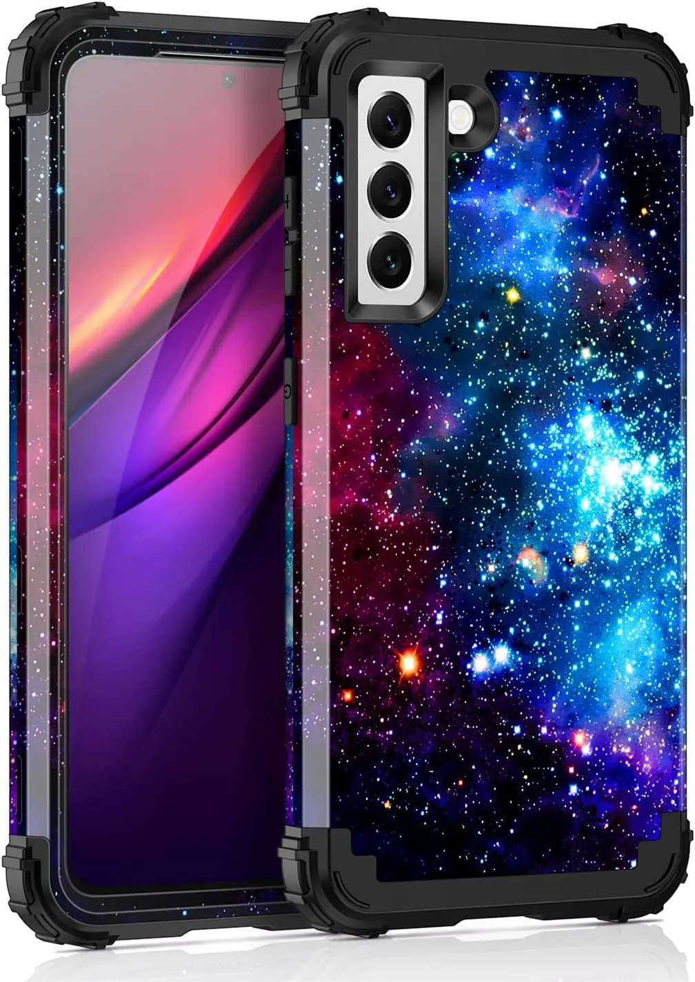 Galaxy S22 Plus 5G Three Layer Heavy Duty Shockproof Protective Case