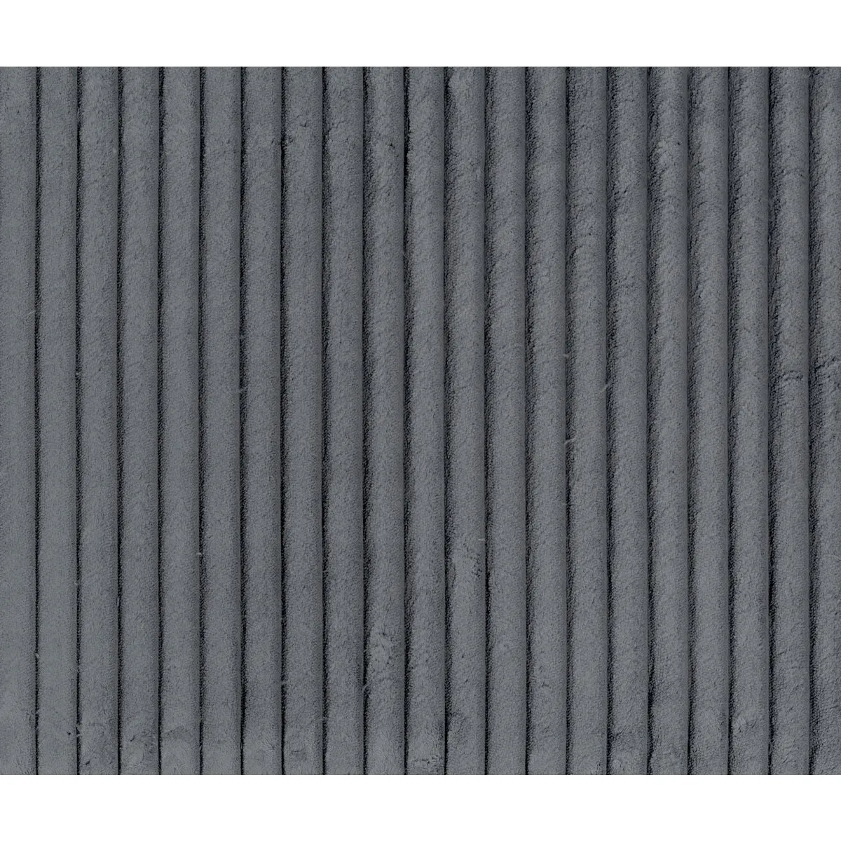 Gray Corduroy Corner Seat with Adjustable Arm/Back Rest