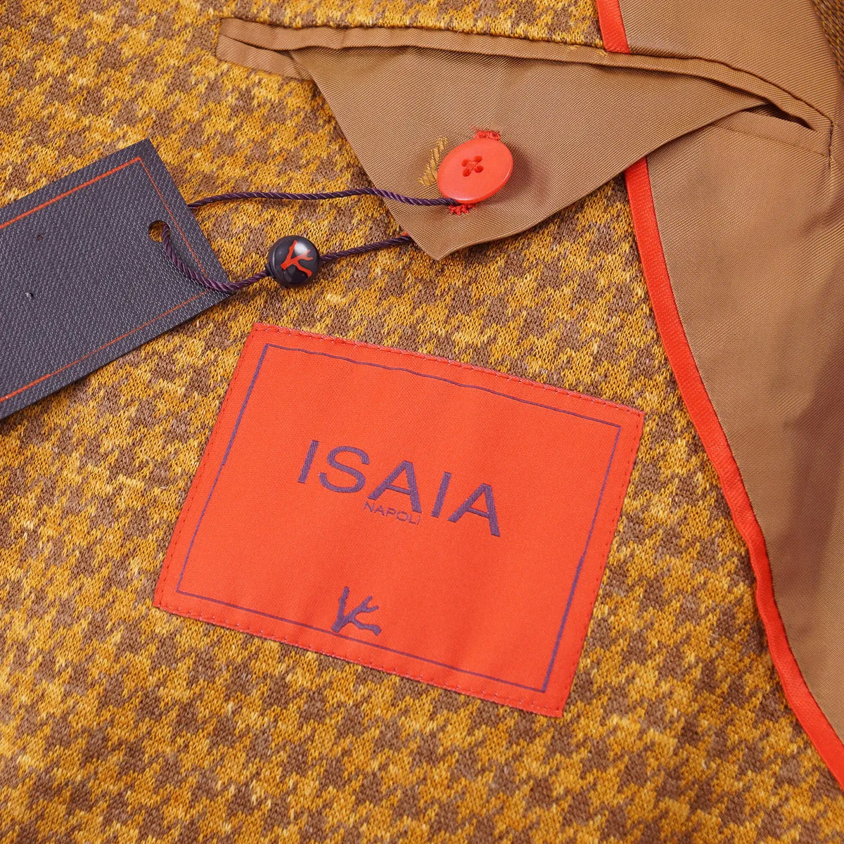Isaia Jersey Wool-Silk-Linen Sport Coat
