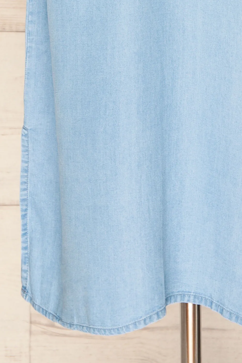 Johanna Blue | Midi Dress w/ Drawstring