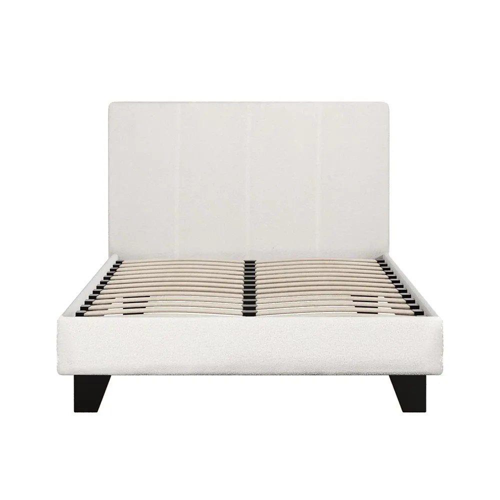 King Single Package | Coogee King Single Bed Frame & Bonita Euro Top Mattress (Medium Firm)