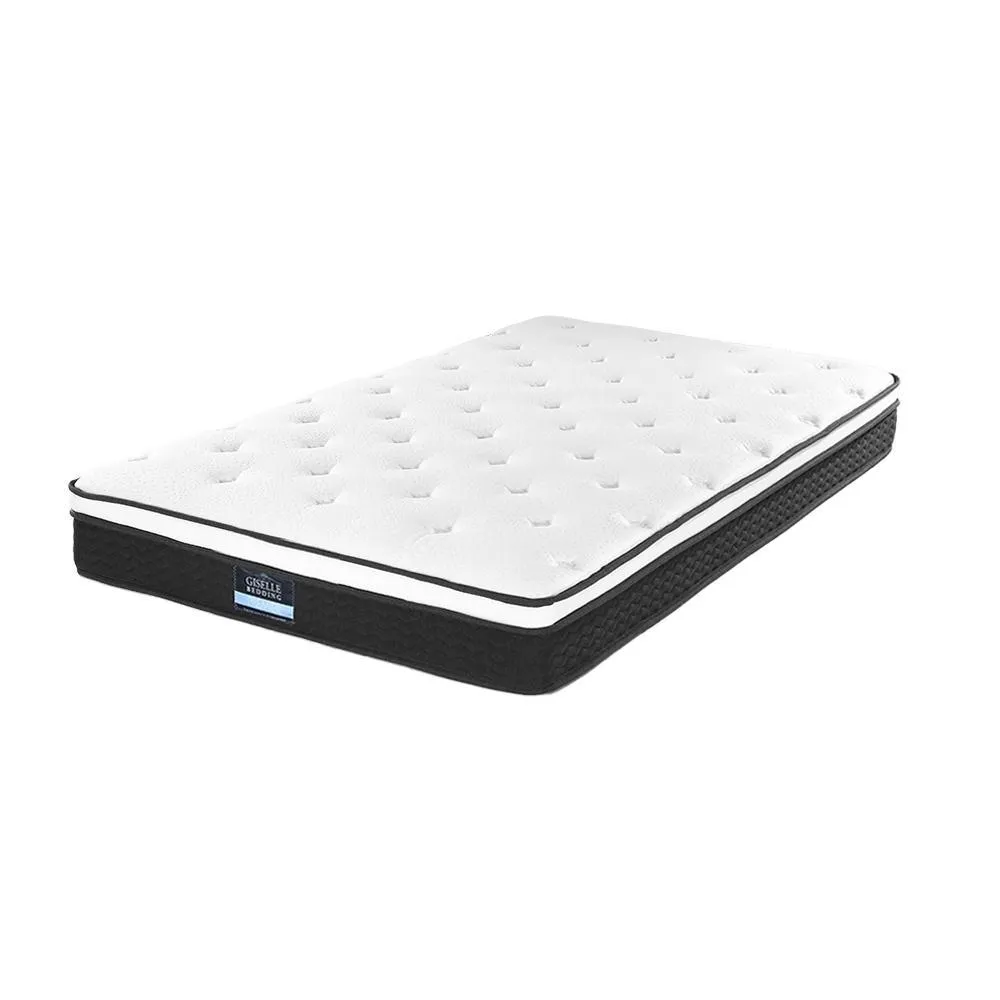 King Single Package | Coogee King Single Bed Frame & Bonita Euro Top Mattress (Medium Firm)