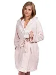 Latte Love Plush Fleece Robe 202070052MP - Millennial Pink (Regular Price $89.99)