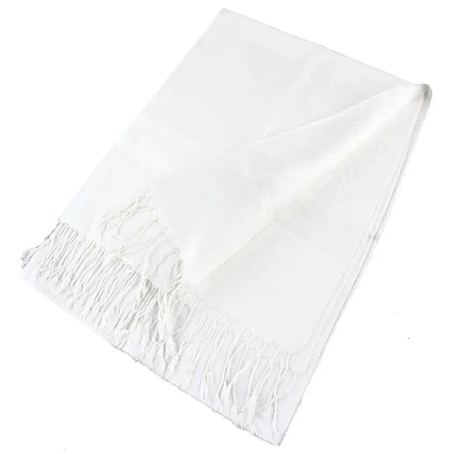 Light Paisley Pashmina Scarf Shawls 018