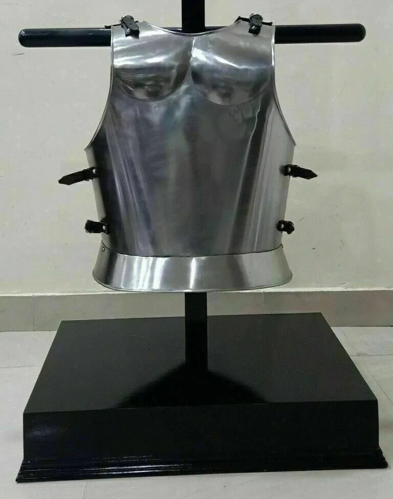 Medieval Armor Breastplate Jacket Halloween Costume (Stand not include with this purchase)