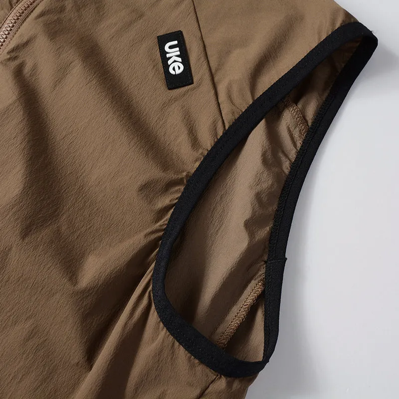 Men's Cycling Gilet CL-1 Yixing-Oil Chestnut Brown