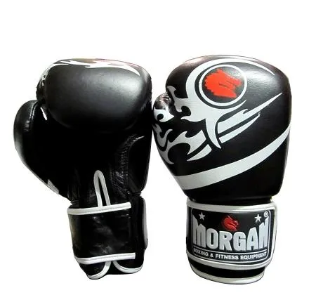 Morgan Elite Boxing & Muay Thai Leather Gloves (8 -12 & 16oz)