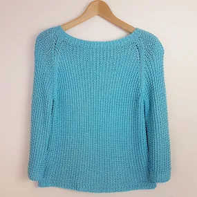 Moss Rib Raglan Sweater