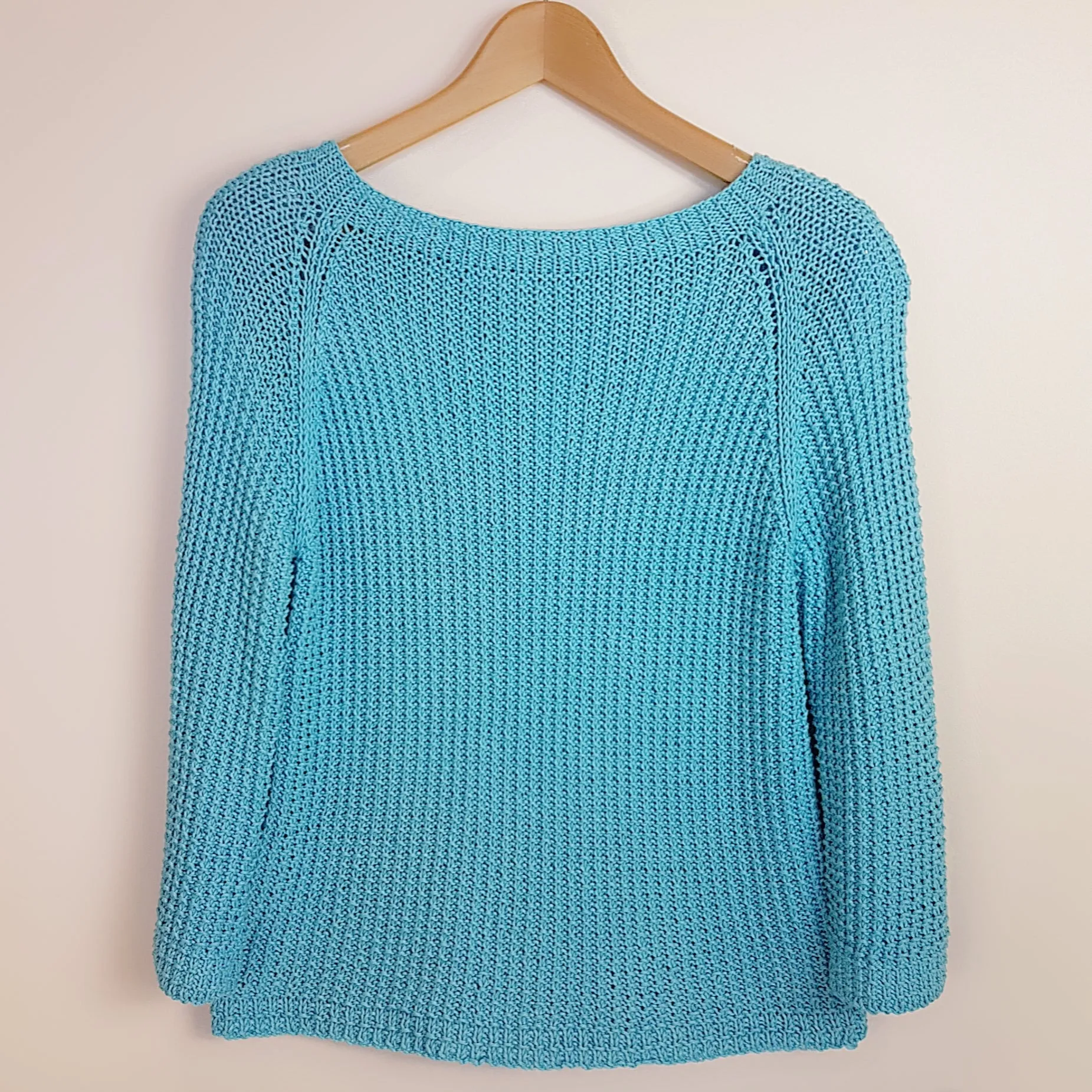 Moss Rib Raglan Sweater
