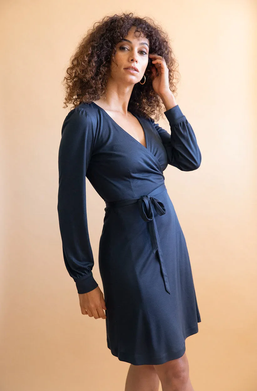Nénuphar Dress Navy Blue