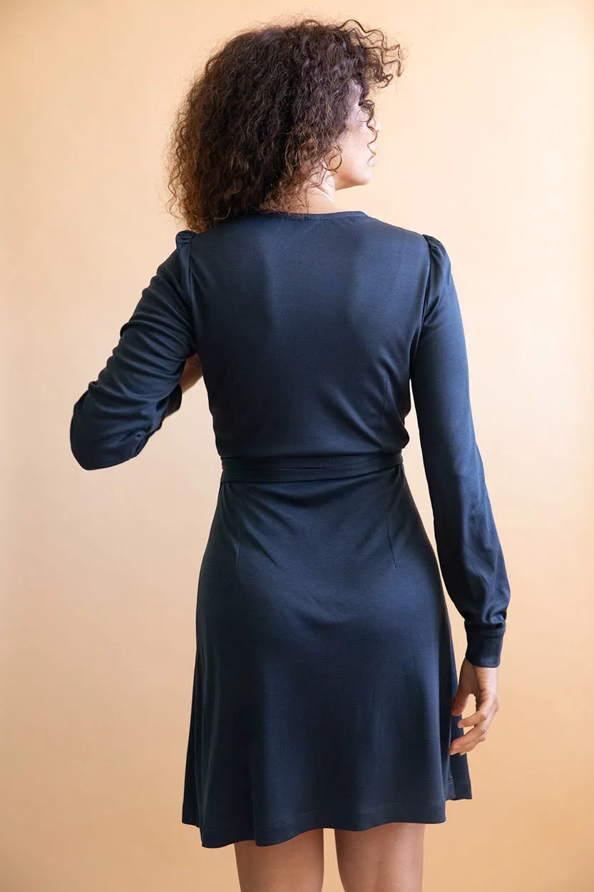 Nénuphar Dress Navy Blue