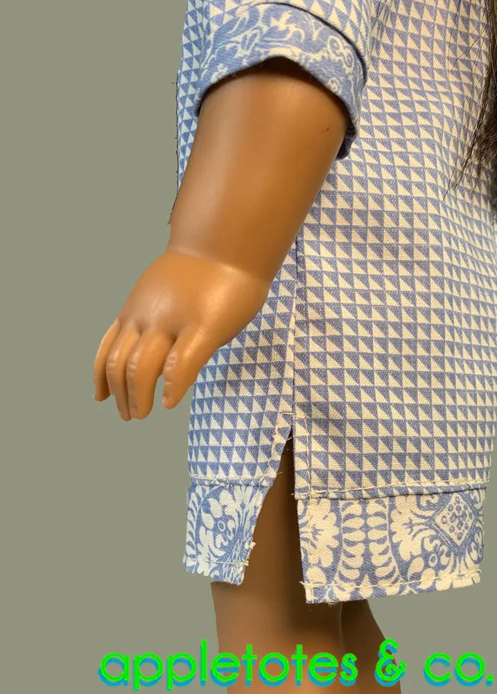 Palm Beach Tunic Sewing Pattern for 18 Inch Dolls