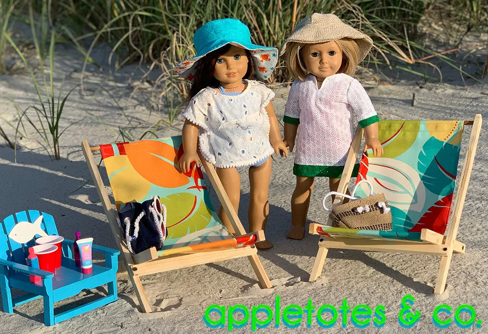 Palm Beach Tunic Sewing Pattern for 18 Inch Dolls