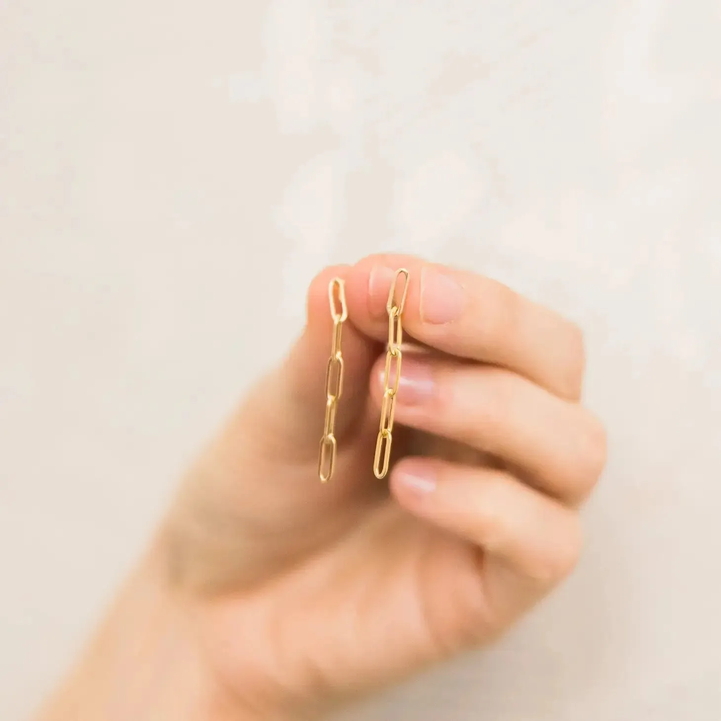 Paperclip Stud Earrings {Pre-Order}