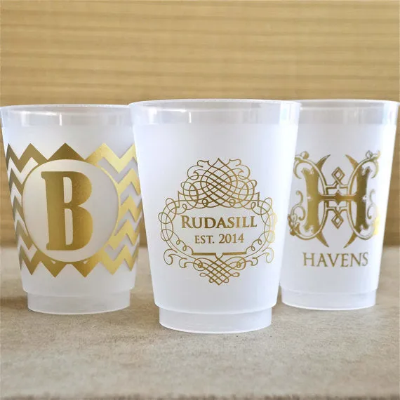 Personalized Shatterproof Wine Cups