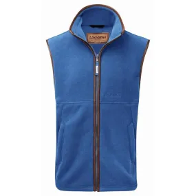 Schoffel Mens Oakham Fleece Gilet - Cobalt Blue