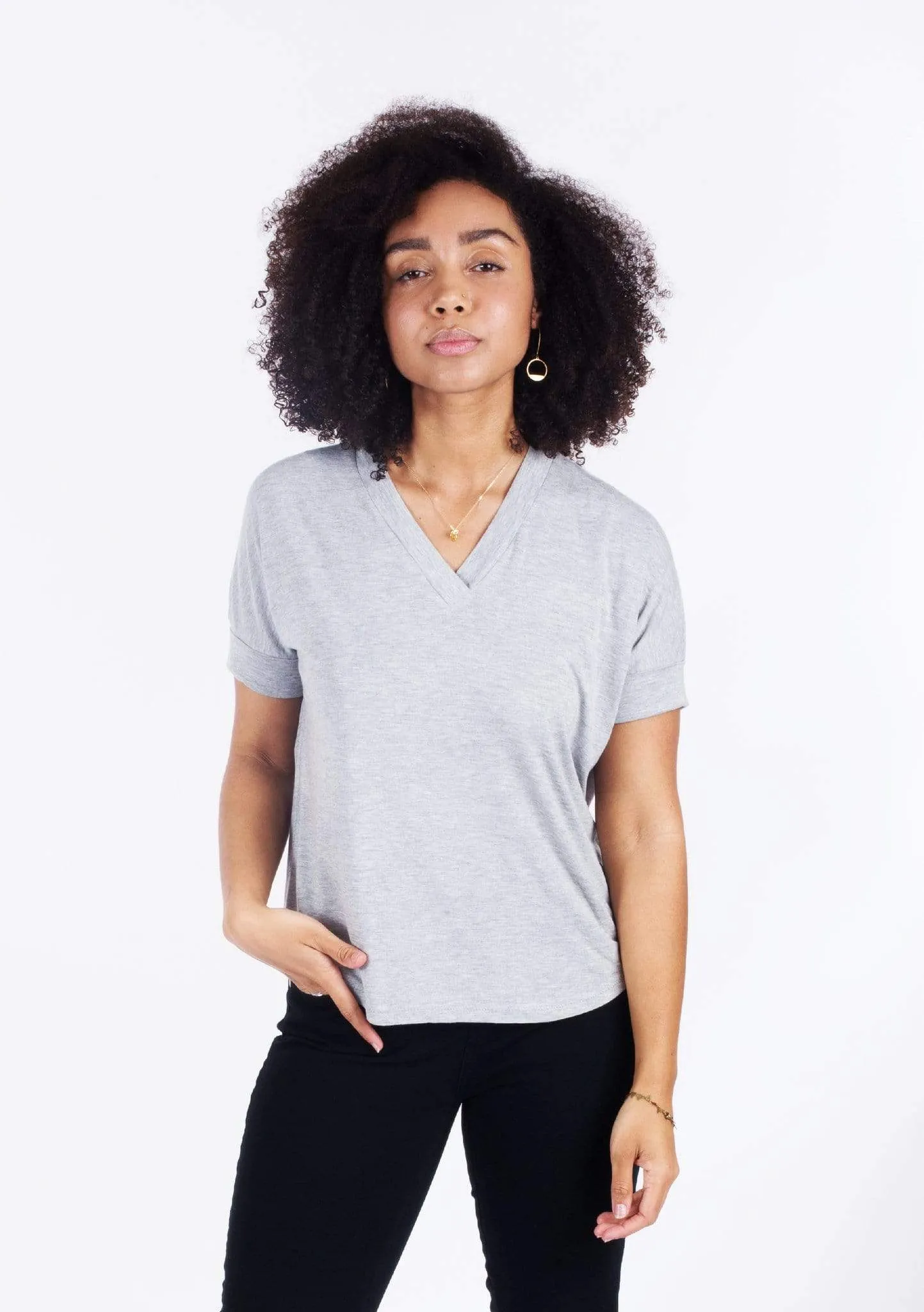 The Tabor V-Neck Sizes 00-20 - Sew House Seven