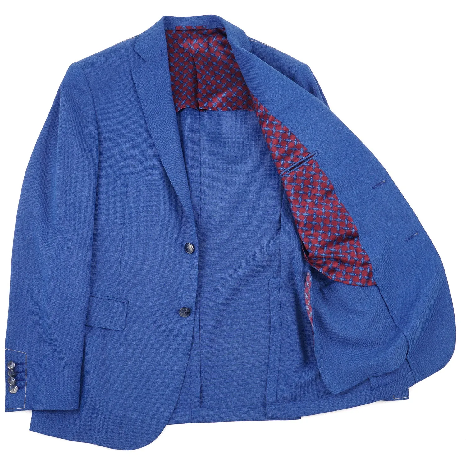 Zilli Slim-Fit Wool Silk and Cashmere Sport Coat